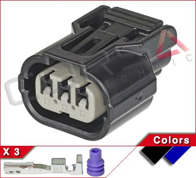 Kit connettore Sumitomo HX 040 3 vie p.f. - nero