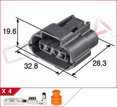 Kit Connettore Sumitomo RS 090 4 vie p.f.