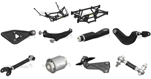 [WAS-600] Toyota Yaris GR - Verkline wishbone + subframe set