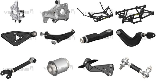 Verkline full suspension set