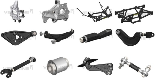 [WAS-605] Toyota Yaris GR MK1/MK2 - Kit sospensioni completo Verkline