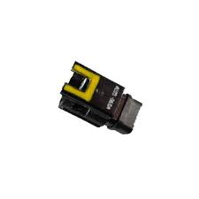 Connettore Motorsport plastico 6 vie p.f. giallo