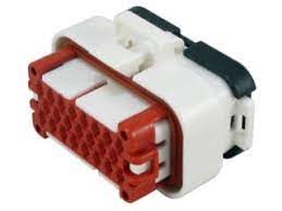 Connettore AMPSEAL 23 vie p.f. - bianco