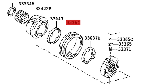 [33364-20061] Toyota Yaris GR - Sincronizzatore 2a