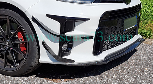 [TGR-FRTLIP-MAT] Toyota Yaris GR - Splitter anteriore in carbonio opaco
