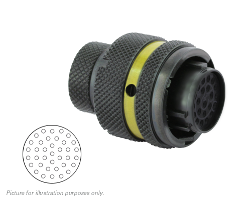 Connettore Motorsport Souriau 37 vie p.f