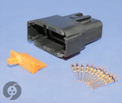 Kit connettore DTM 12 vie p.m. nero