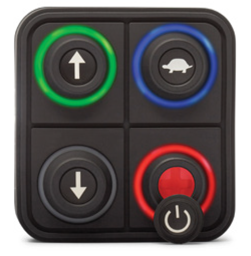 [PKP-2200-LI] Pulsantiera PKP, 4 Pos (2X2), CAN, Amphenol connector - large inserts 24mm