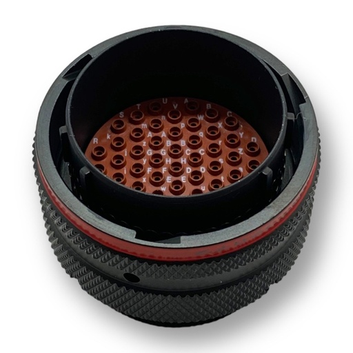 Connettore Motorsport 55 vie p.m. rosso size 20