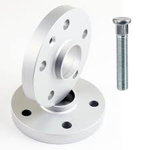 Toyota Yaris GR - Coppia distanziali 5/114, S16mm + Colonnette 67mm 12x1.5mm