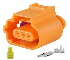 Connettore FEP Serie 1,5 3 vie p.f. arancione