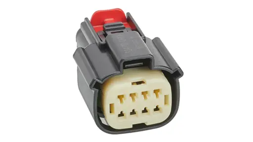 Connettore Molex 8 vie p.f. MX150 Serie 33472