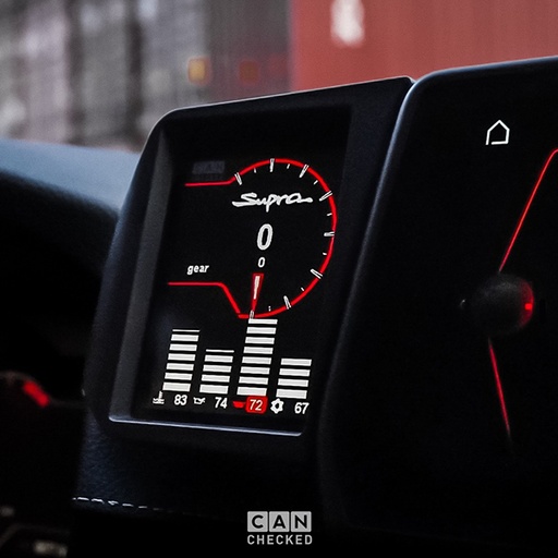 [CC37024] Toyota Supra GR A90 MK5 - Display CAN Checked LHD