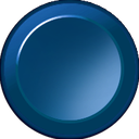 [91Z6330-B790] Inserto per tastiera B790 - Blu opaco (RAL5017) (24mm)