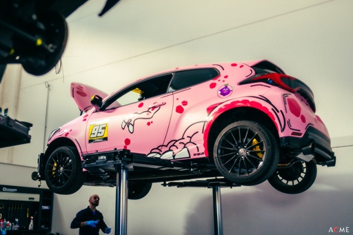 [STR-YGR2-MUFS70-120] Toyota Yaris GR Mk2 - Centrale silenziato + terminale silenziato Ø70mm Stratodesign (Ø120mm)