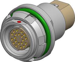 Connettore Fischer DBPE 104 A092-139 19 vie p.f.