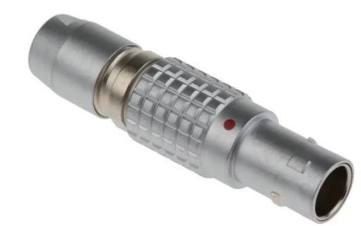 Connettore LEMO circolare 2 vie p.m. a saldare Serie 0B