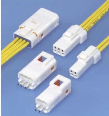Connettore JST 3 vie p.m. da pcb