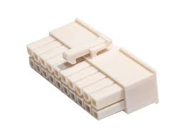 Connettore Molex 20 vie p.f. bianco