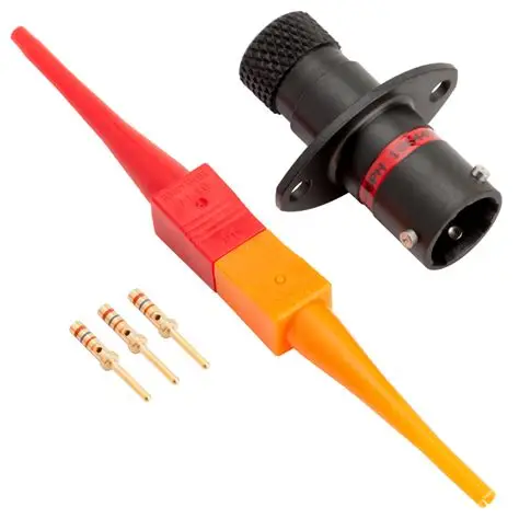 Connettore Motorsport 3 vie p.m. rosso
