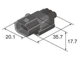 Kit connettore Sumitomo HVG 3 vie p.m.