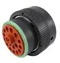 Connettore HDP 18 vie p.f.