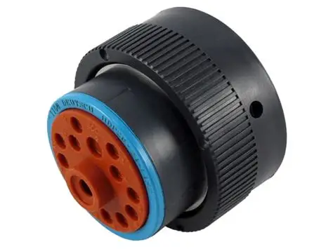 Connettore HDP 14 vie p.f. - contatti 13A, 25A, 100A