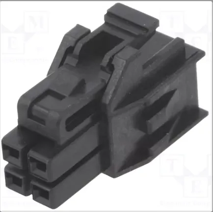 Connettore Molex Nano-Fit 4 vie p.f.