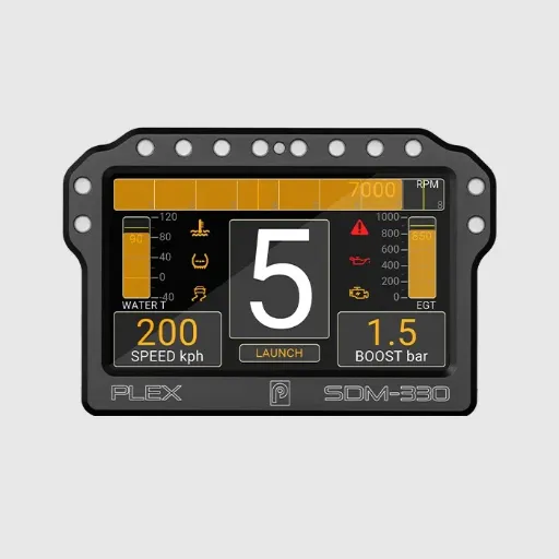 Plex Tuning - SDM-330 Dash Display (with logger and GNSS/IMU)