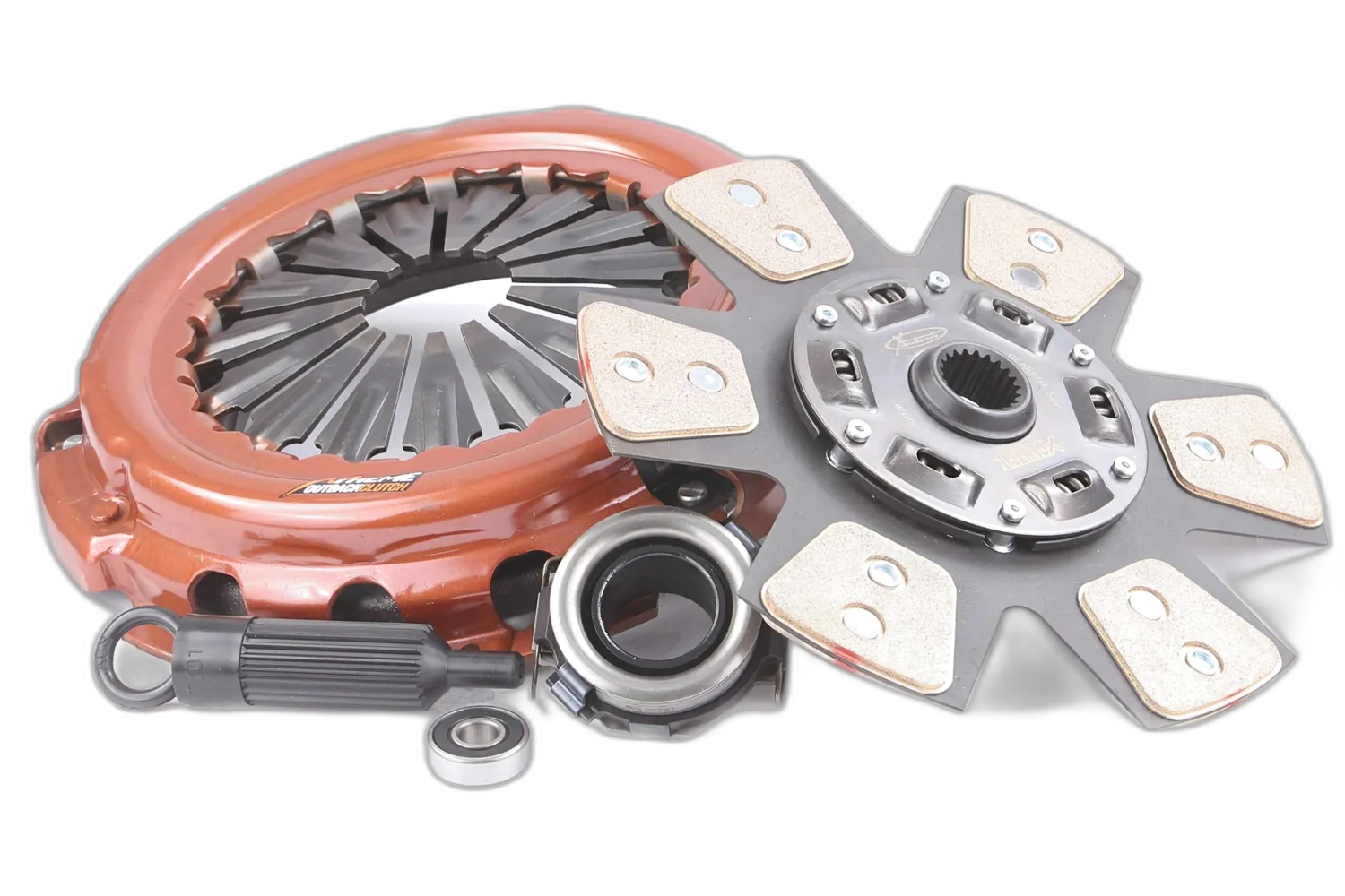 Toyota – Kit frizione Xtreme Clutch Xtreme Outback Heavy Duty Sprung Ceramic 610Nm 800KG (40% inc.) – KTY26003-1B