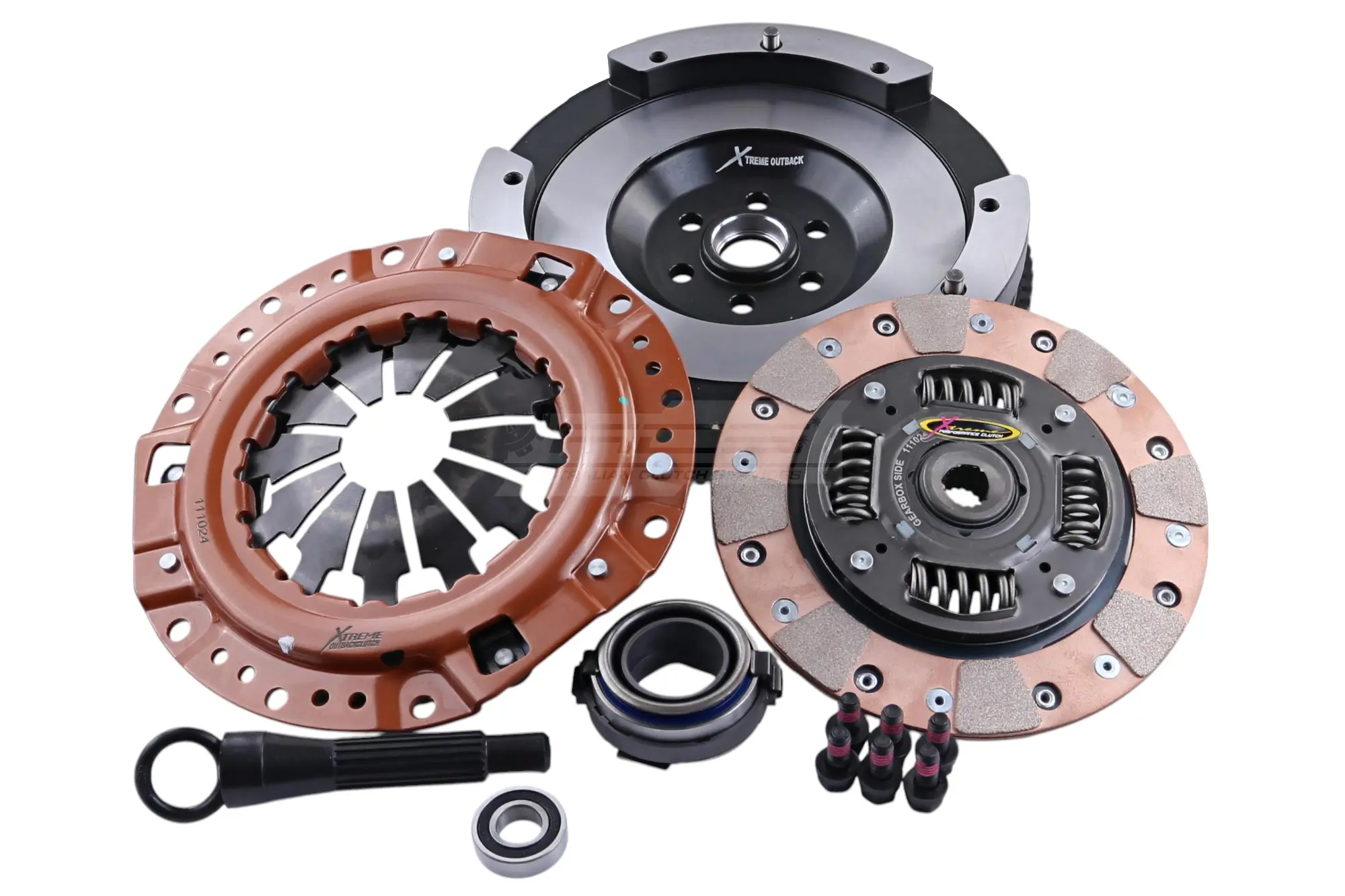 Suzuki Jimny 2018 – Kit frizione Xtreme Clutch Xtreme Outback Heavy Duty Cushioned Ceramic Incl Volano 350Nm 470Kg (35% inc.)