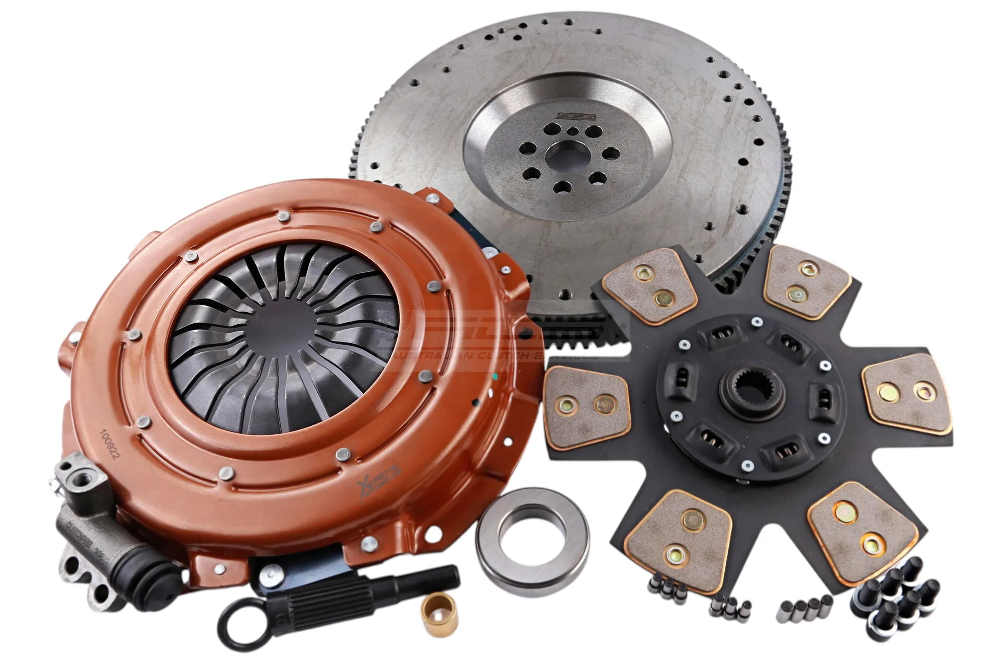 Nissan Patrol 1997-2007 – Kit frizione Xtreme Clutch Xtreme Outback Extra Heavy Duty Sprung Ceramic Incl Volano 1140Nm 1300KG (55% inc.)