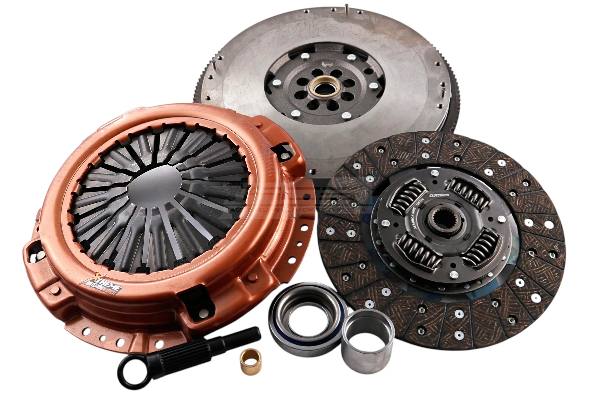 Nissan Navara 2004-2009 – Kit frizione Xtreme Clutch Xtreme Outback Heavy Duty Organic Incl Dual Mass Volano 1100Kg
