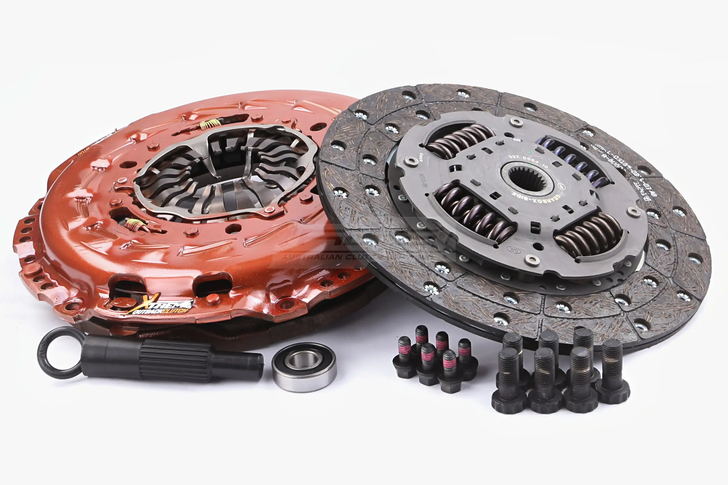 Fiat / Mitsubishi – Kit frizione Xtreme Clutch Xtreme Outback Heavy Duty Organic 830Nm Suitable to conversion kit to solid Volano KMI28590/KMI28690