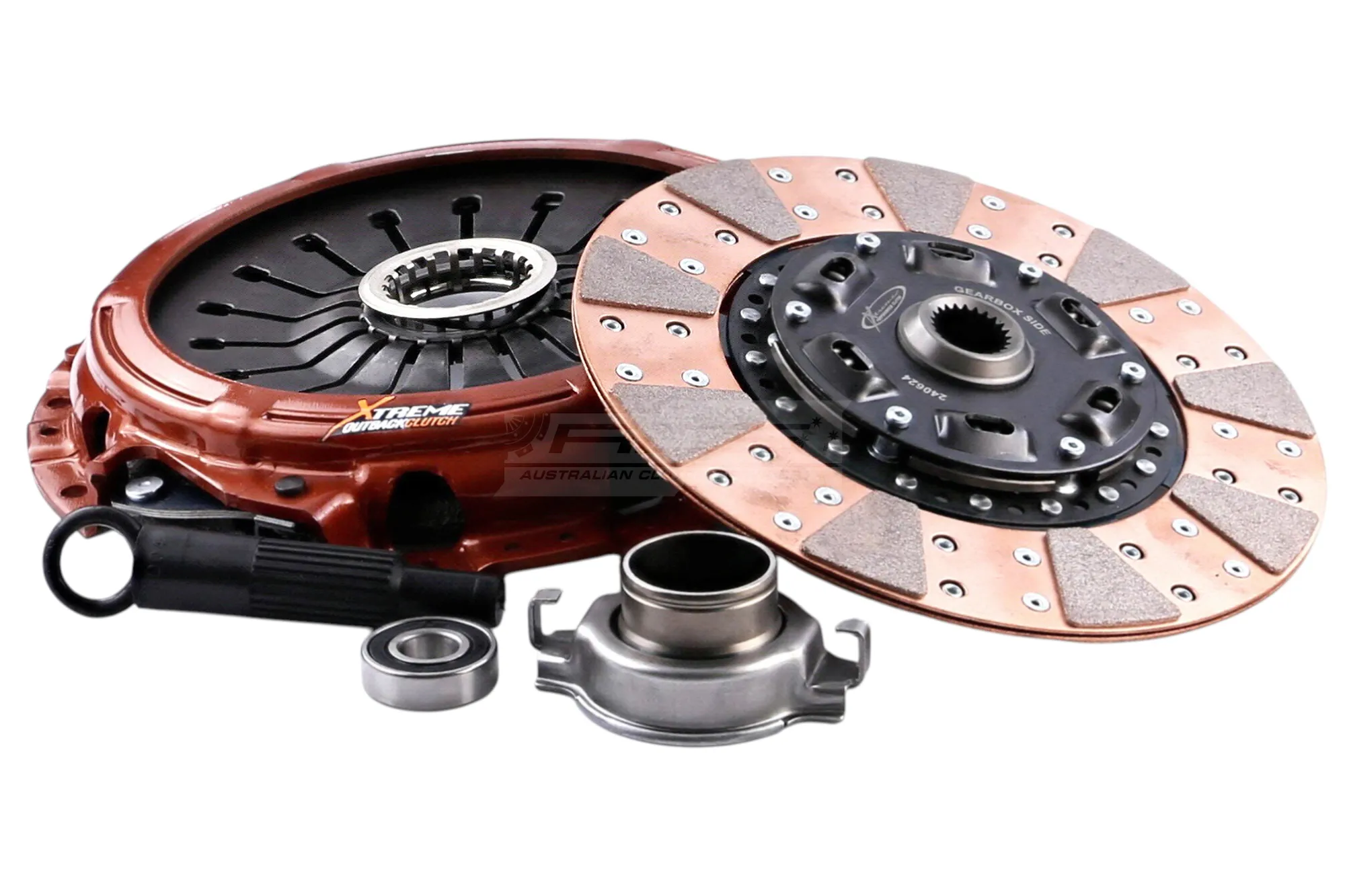 Mitsubishi – Kit frizione Xtreme Clutch Xtreme Outback Extra Heavy Duty Cushioned Ceramic 870Nm 1150Kgs (55% inc)