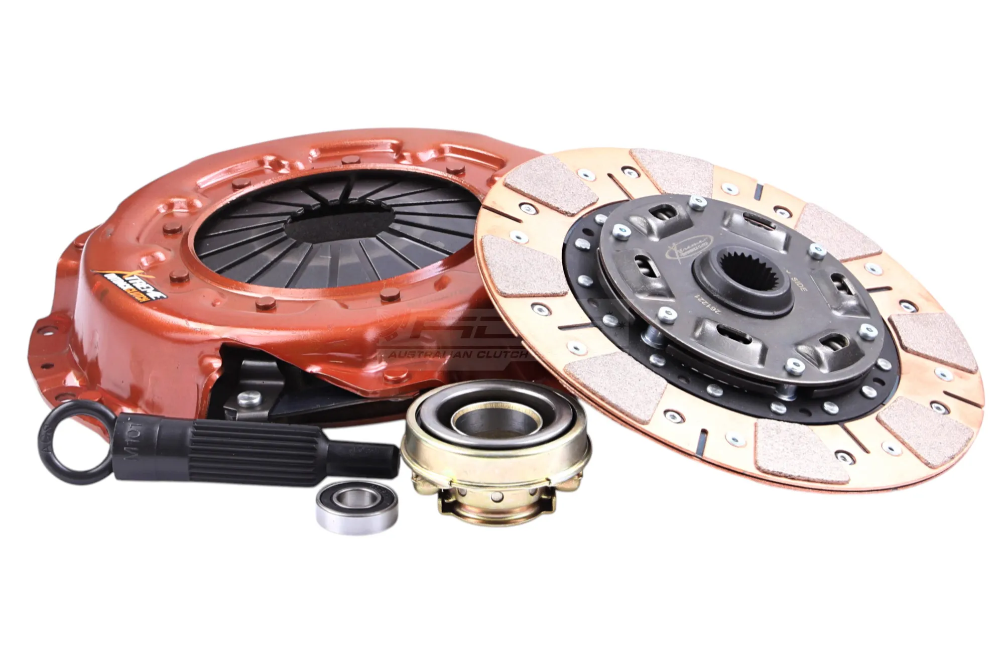 Mitsubishi – Kit frizione Xtreme Clutch Xtreme Outback Heavy Duty Cushioned Ceramic 630Kg (30% inc.) 410Nm – KMI23007-1C