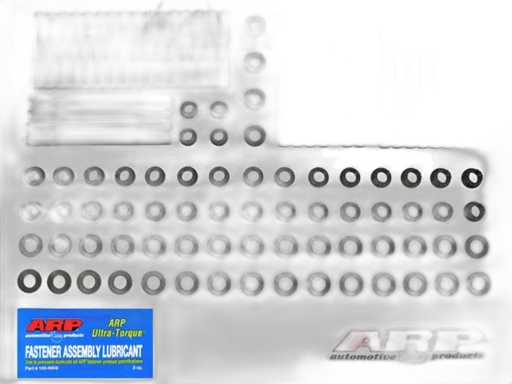 Kit prigionieri testa ARP SB Chevy 16A, Rodeck alum Black, 12pt u/c studs head stud kit